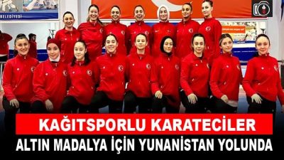 Kağıtspor’lu karateciler şampiyonluk yolunda | Kağıtsporlu karateciler altın madalya için