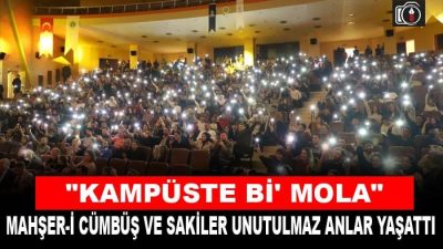 “Kampüste Bi’Mola” keyif dolu geçti | Mahşer-i Cümbüş ve Sakiler müzik