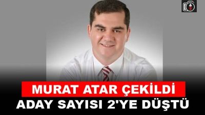 Murat Atar adaylıktan çekildi | İYİ Parti Kocaeli İl Başkanlığı