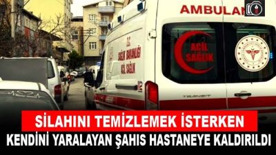 Gebze’de silahını temizlerken yaralandı | Gebze’de bir şahıs, silahını temizlerken