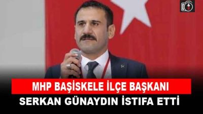 MHP Başiskele İlçe Başkanı Serkan Günaydın İstifa Etti. Milliyetçi Hareket