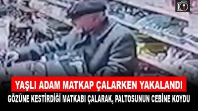 Derince’de yaşlı adam matkap çalarken yakalandı. Derince ilçesinde bir iş