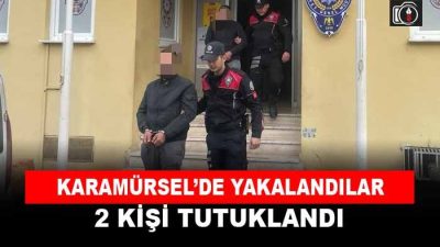 Karamürsel’de aranması olan 2 kişi yakalandı. Hakkında aranma kararı bulunan