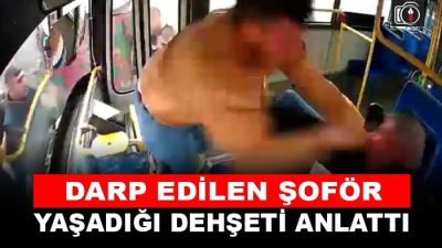 Kocaeli’de darp edilen şoför yaşadıklarını anlattı | Kocaeli’de yolcu tarafından