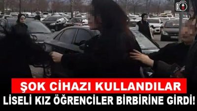 İzmit’te liseli kız öğrenciler kavga etti |  İzmit’te liseli