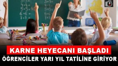 Öğrencilerde tatil heyecanı başladı | 2022-2023 eğitim öğretim yılının ilk