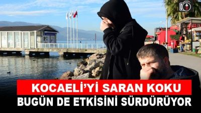 Kocaeli’yi saran koku bugün de etkisini sürdürüyor | Kocaeli’de dünden
