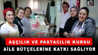 Pastalar aile bütçesine katkı sağlıyor | İzmit Belediyesi Meslek Edindirme