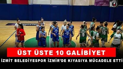 İzmit Belediyespor İzmir’den galip döndü | İzmit Belediyespor, deplasmanda Ege