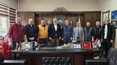 MHP İzmit İlçe Teşkilatı, Kocaeli Amatör Spor Kulüpleri Federasyonu’nu ziyaret