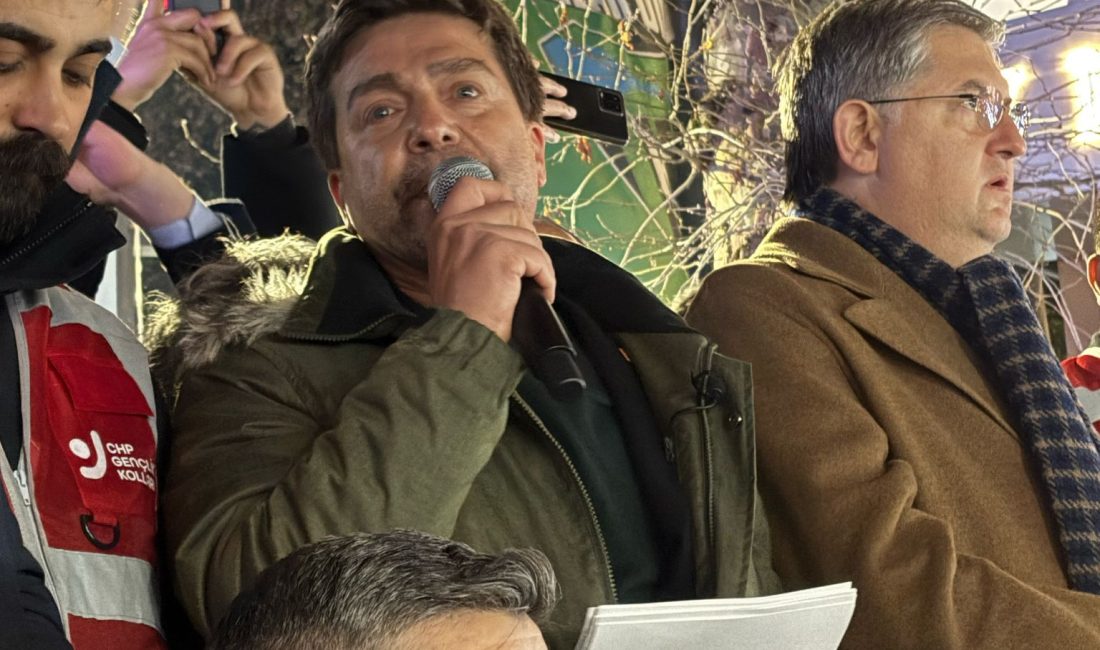 CHP Kocaeli İl Başkanı Bülent Sarı, İzmit Yürüyüş Yolunda yapılan