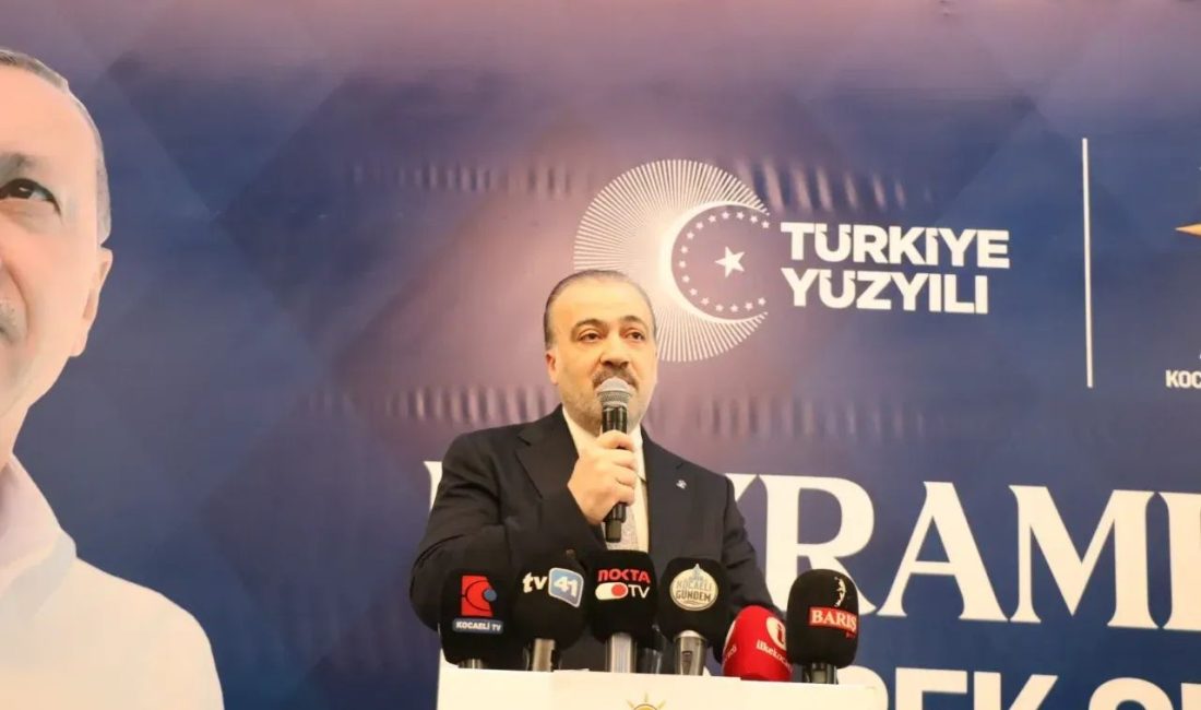 AK Parti Kocaeli İl Teşkilatı bugün saat 12.00’da Antikkapı’da bir