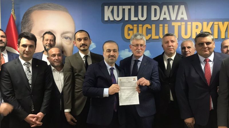 Milletvekili aday adaylığı için İl Başkanlığı görevinden istifa eden Mehmet