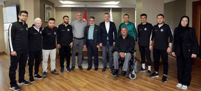 Başkan Büyükakın, “Spor yapma tutkusunu büyüten, fiziksel engelleri aşmak için