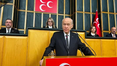 Milliyetçi Hareket Partisi (MHP) Genel Başkanı Devlet Bahçeli, DEM Parti heyetinin partisine yapacağı ikinci
