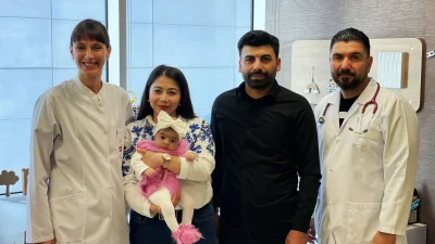İstanbul'da doğan Almila Ece bebek, nadir görülen özofagus atrezisi hastalığı