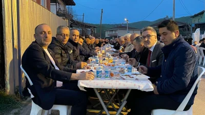 MHP İzmit İlçe Teşkilatı, Çubuklu Osmaniye Köyü Yardımlaşma Derneği’nin iftar