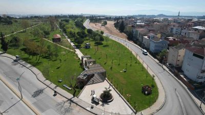 Büyükşehir, Gebze Millet Bahçesi’nde vatandaşların hem spor yapabileceği hem de