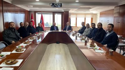 MHP İzmit İlçe Başkanı İlker Kazan ve yöneticileri, Demiryol-İş Sendikası