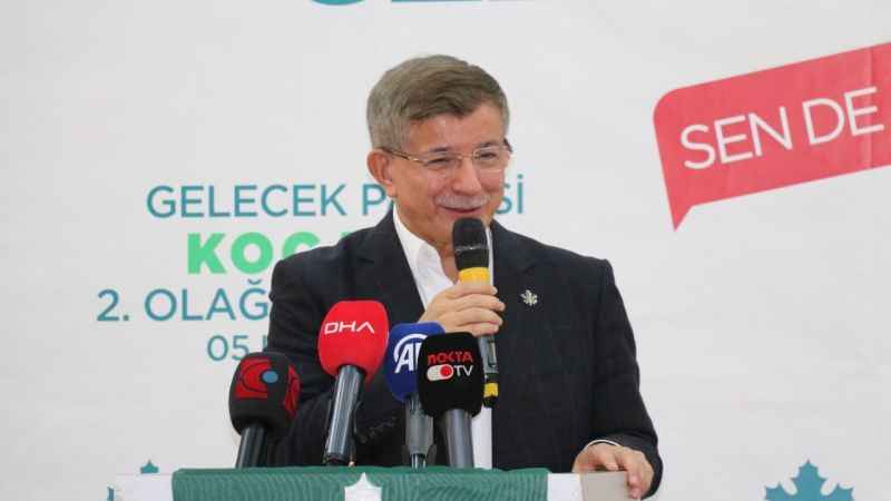 Gelecek Partisi Genel Başkanı Ahmet Davutoğlu, İsrail'in Filistinlilere yönelik saldırılarına