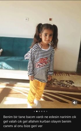 Narin'in cinayeti soruşturmasında ailesi de dahil olmak üzere 23 kişi