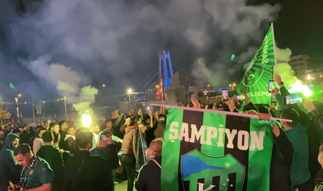Şampiyon Kocaelispor, 35. haftada Esenler Erokspor deplasmanında sahaya çıkacak.