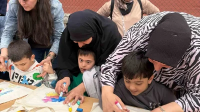 Kocaeli'de Dünya Otizm Farkındalık Günü dolayısıyla düzenlenen etkinlikte özel çocuklar
