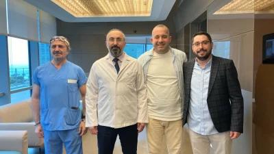 Beyin tümörü nükseden 35 yaşındaki Mehmet Gül, tümörün konuşma merkezine