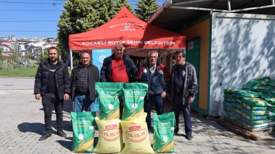 Kocaeli'de "2025 Yılı İlkbahar Yem Bitkisi Tohumu ve Gübre Destek