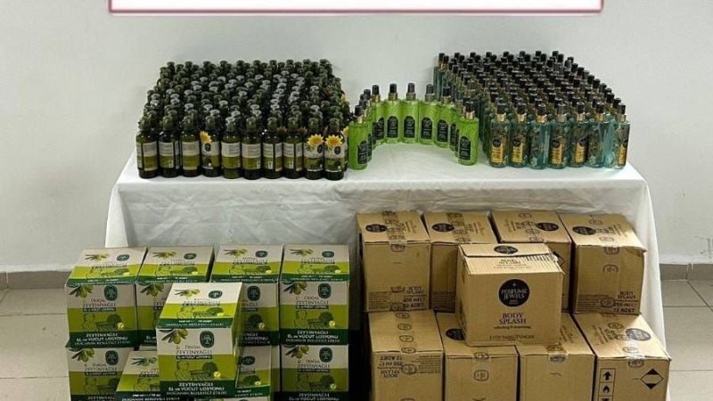 Kocaeli'de 3 milyon 350 bin lira piyasa değerinde kaçak malzeme
