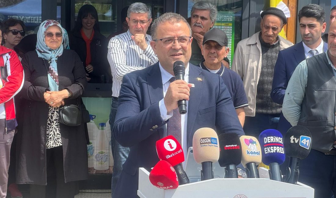 Derince Belediyesi, ürünlerinin satılacağı tanzim satış noktasını bugün hizmete açtı.