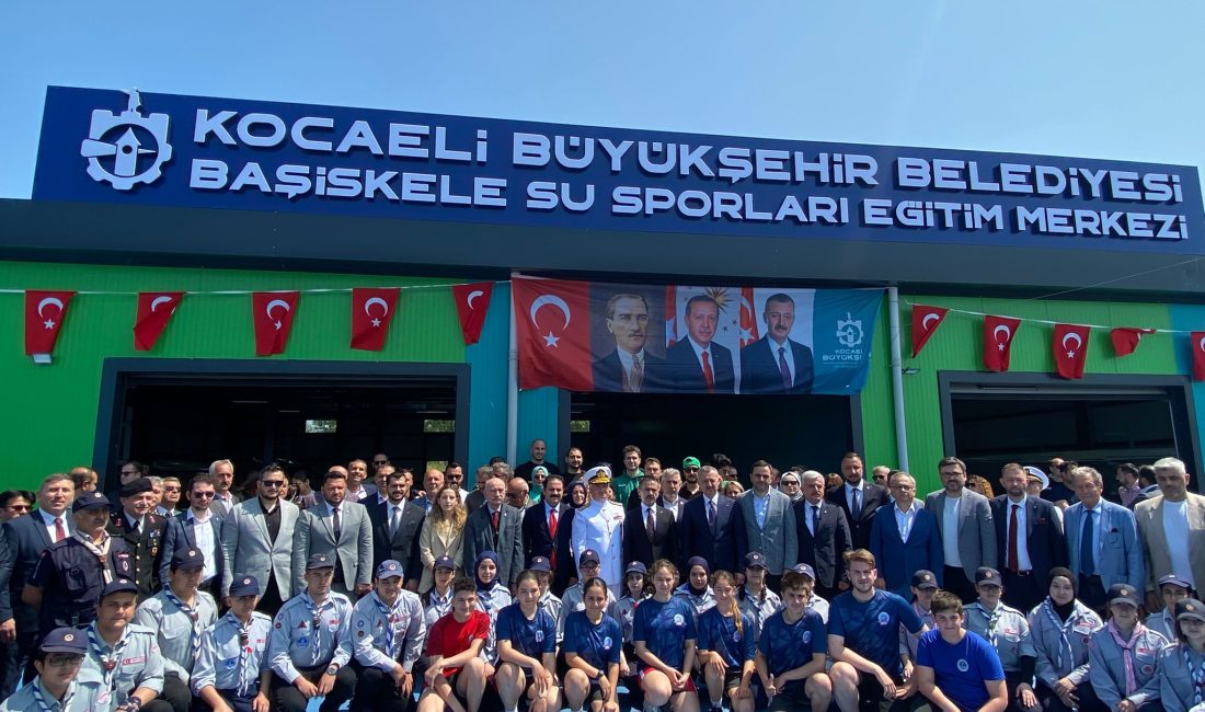 Kocaeli’nin su sporlarına açılan yeni kapısı Başiskele Su Sporları Eğitim
