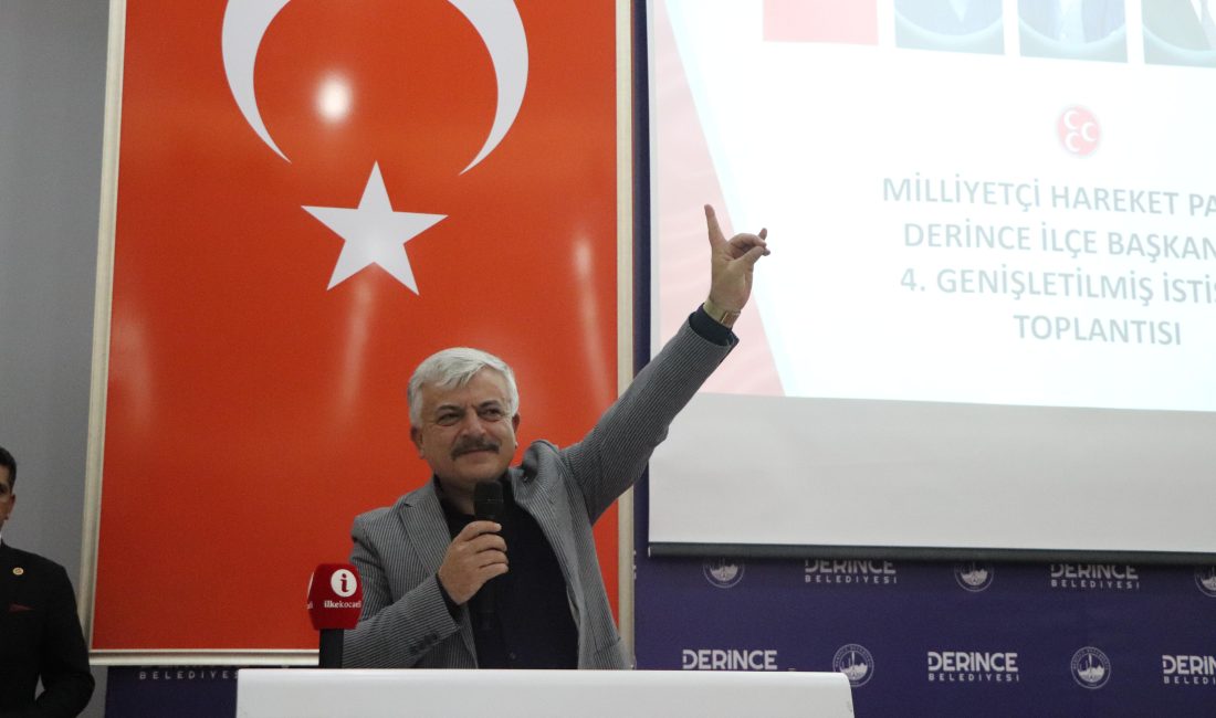 MHP Derince İlçe Başkanlığı’nın genişletilmiş ilçe istişare toplantısı Yenikent Kapalı