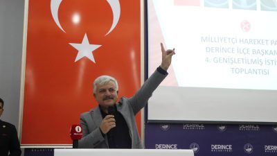 MHP Derince İlçe Başkanlığı’nın genişletilmiş ilçe istişare toplantısı Yenikent Kapalı