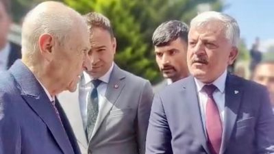 MHP Lideri Devlet Bahçeli, Ankara’nın Kızılcahamam ilçesindeki Ülkücü Şehitler Anıtı’nı
