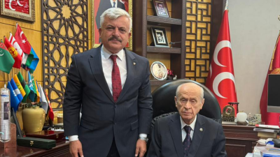 MHP Kocaeli İl Başkanı Tuncay Batı, bugün Genel Merkeze giderek,
