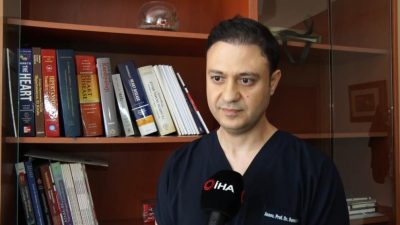 üksek sıcaklıkların kalp sağlığına etkisine yönelik konuşan Kardiyoloji Uzmanı Doç.