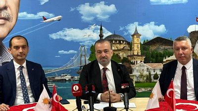 AK Parti Kocaeli İl Başkanı Şahin Talus, bugün AK Parti