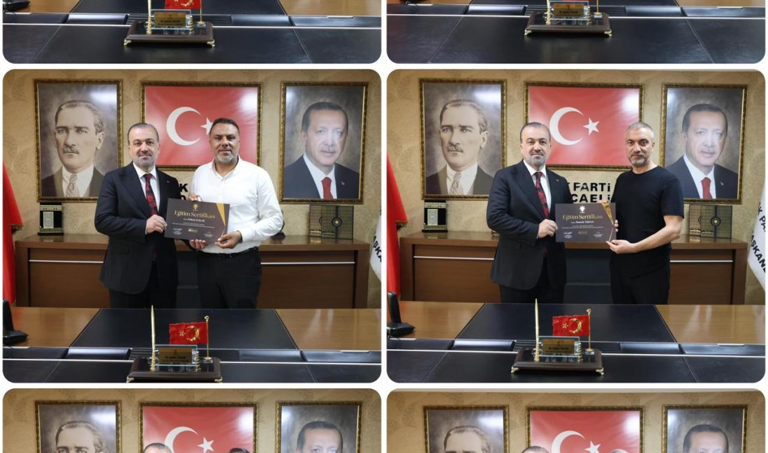 AK Parti Kocaeli İl Başkanı Dr. Şahin Talus, Ankara Genel