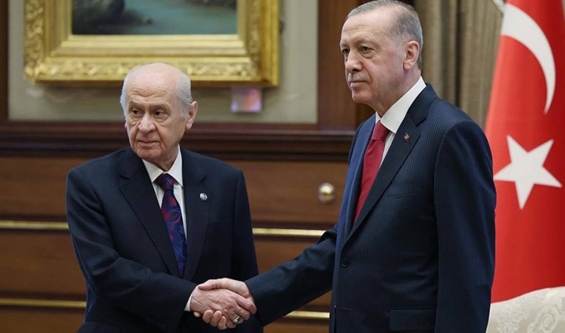 Cumhurbaşkanı Recep Tayyip Erdoğan, Milliyetçi Hareket Partisi Genel Başkanı Devlet
