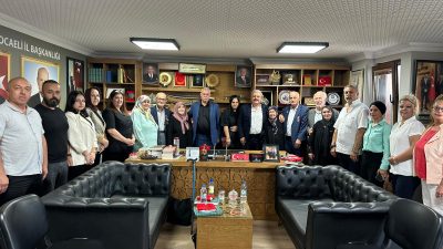MHP Kocaeli İl Başkanı Tuncay Batı, şehit aileleri ve Kore