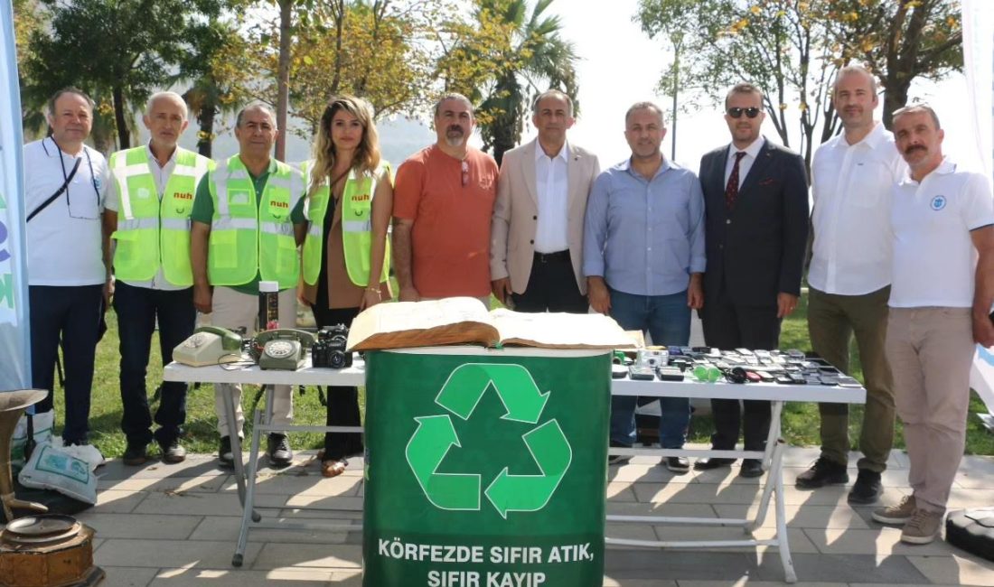 Çevre bilincini artırmak ve deniz kirliliğine dikkat çekmek amacıyla  Hereke