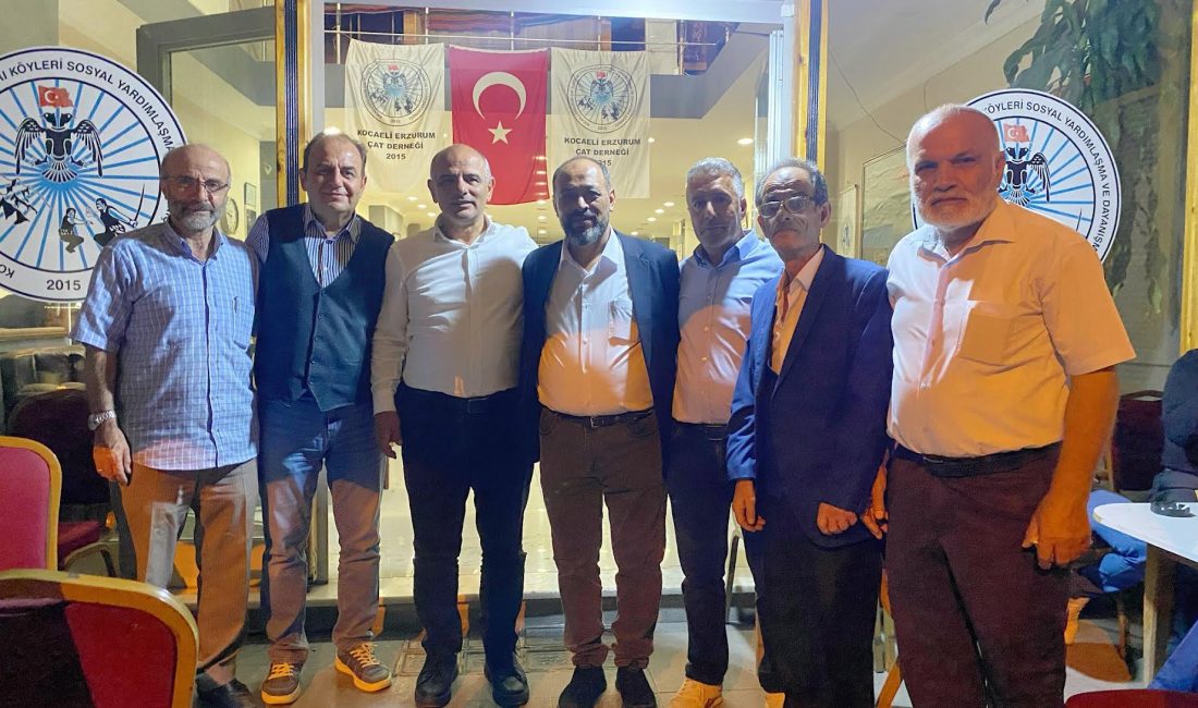 Kocaeli Erzurum Çatlılar Derneği’ni ziyaret eden Başkan Şener Söğüt, “Derneklerimiz