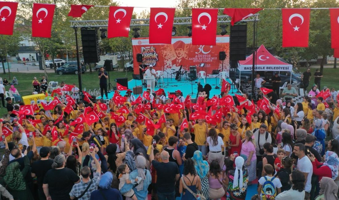 Başiskele Belediyesi, 30 Ağustos Zafer Bayramı’nın 103. yıl dönümünü büyük