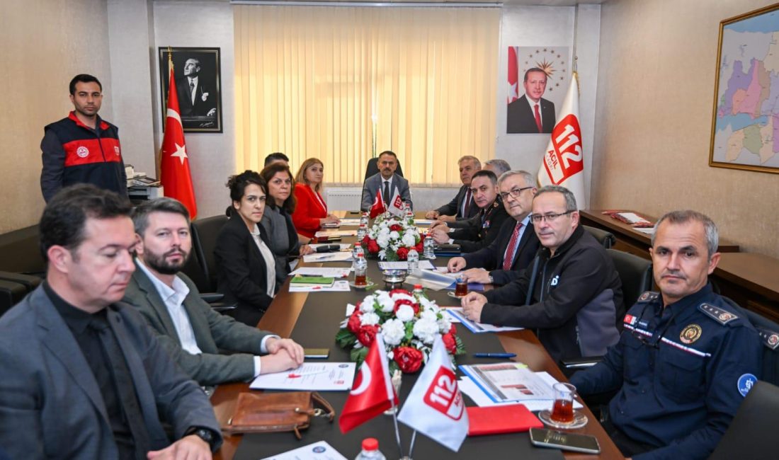 112 Acil Çağrı Hizmetleri İl Koordinasyon Komisyonu Eylül Ayı Toplantısı,