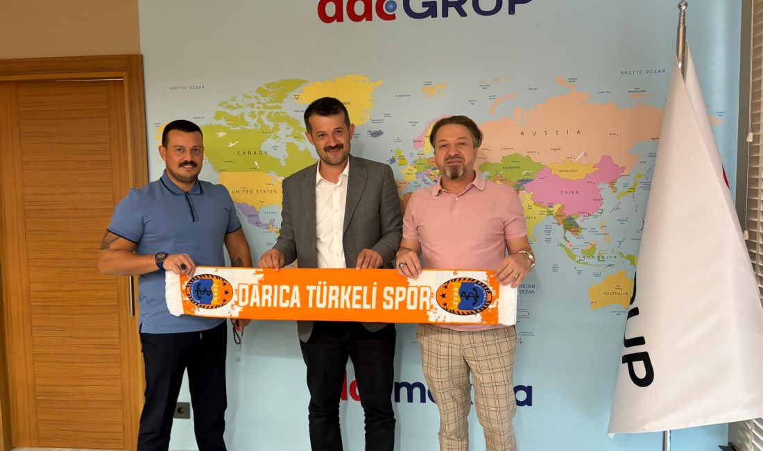 Gebze bölgesinin önde gelen sanayi kuruluşlarından DDC Group, Darıca Türkelispor’a