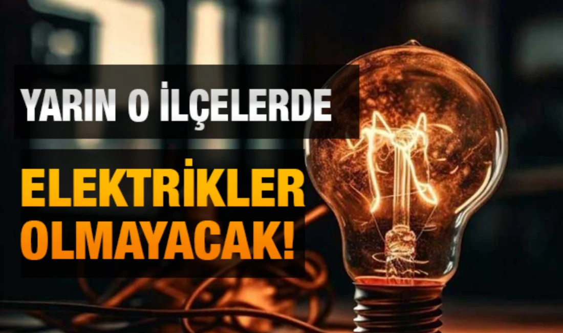 SEDAŞ’ın planlı bakım ve onarım çalışmaları kapsamında yarın (10.09.2025) Kocaeli’nin