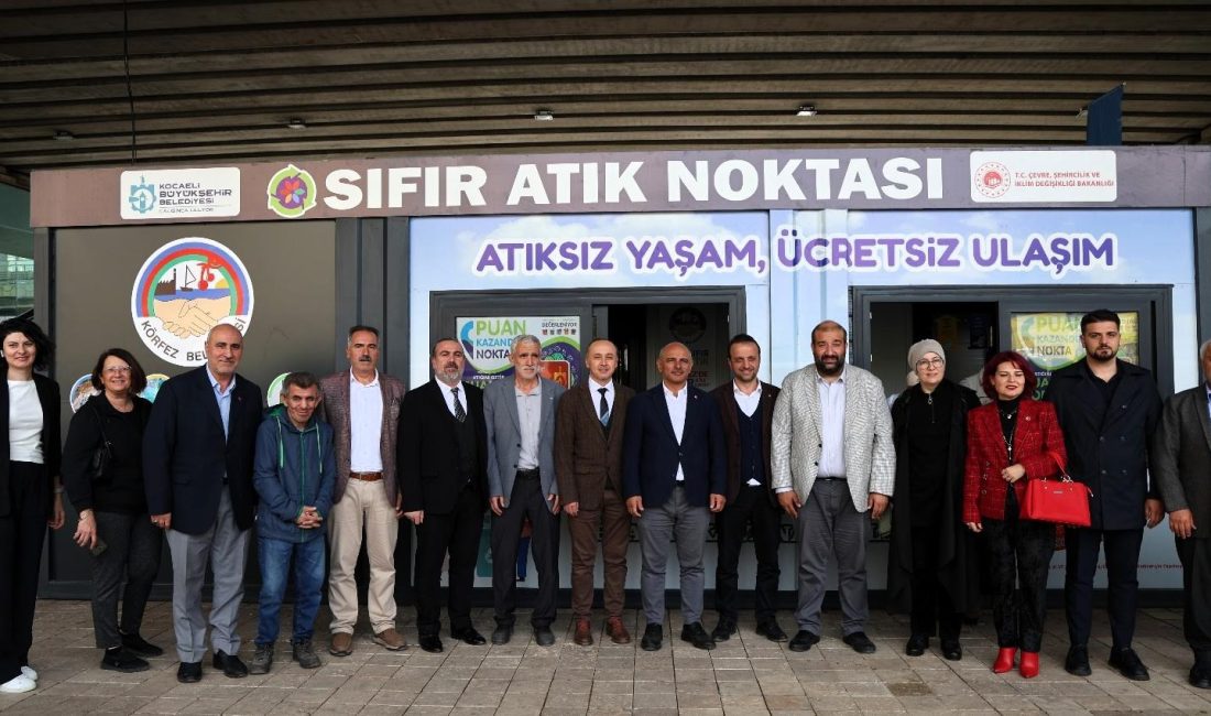 Cumhurbaşkanlığı’nın ülke genelinde başlattığı “Sıfır Atık Projesi” Kocaeli Büyükşehir Belediyesi