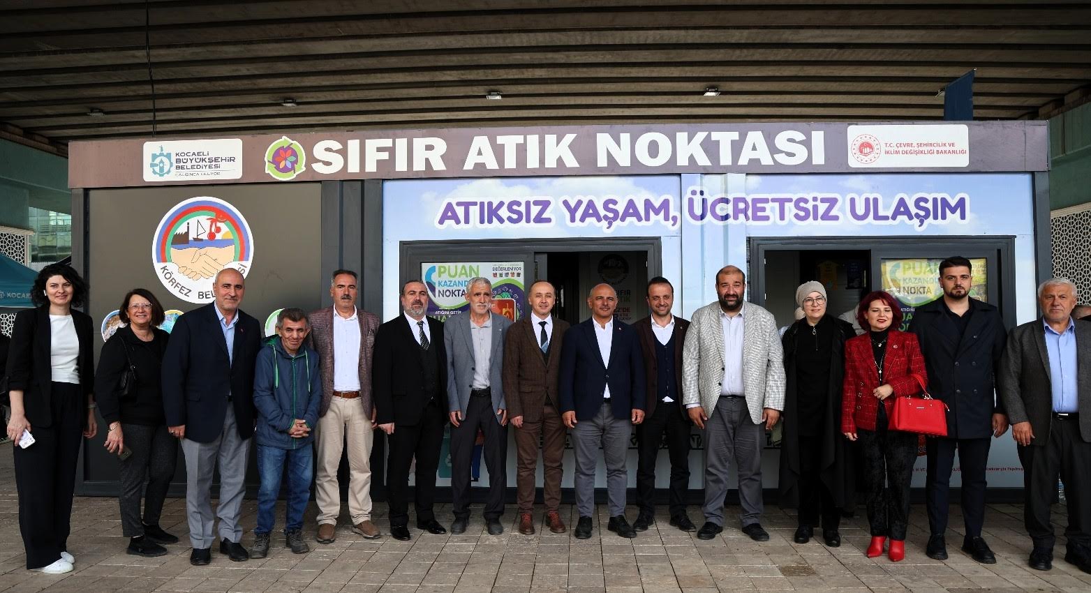 Cumhurbaşkanlığı’nın ülke genelinde başlattığı “Sıfır Atık Projesi” Kocaeli Büyükşehir Belediyesi