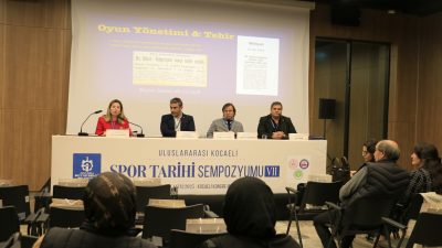 Büyükşehir Belediyesi’nin düzenlediği Uluslararası Kocaeli Spor Tarihi Sempozyumu’nda konuşulan konulardan